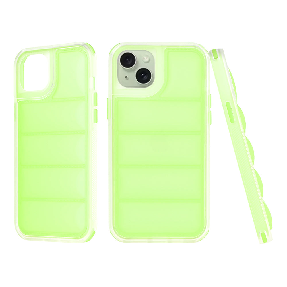 Husa de protectie Techsuit Wave Shield compatibil cu iPhone 15 Plus, Verde