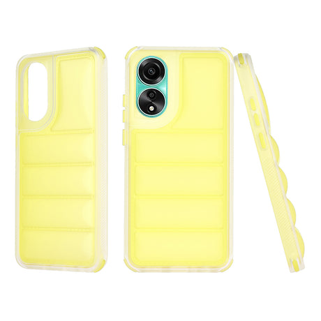 Husa de protectie Techsuit Wave Shield compatibil cu Oppo A78 4G, Galben