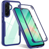 Folie de protectie Techsuit ColorVerse 360 Series + compatibil cu Samsung Galaxy A26 5G, Albastru