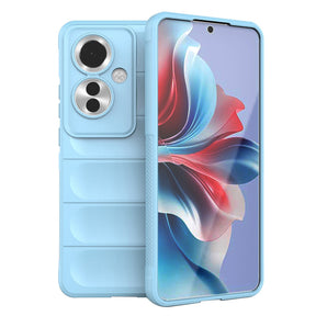 Husa de protectie Techsuit Magic Shield compatibil cu Oppo Reno11 F, Bleu