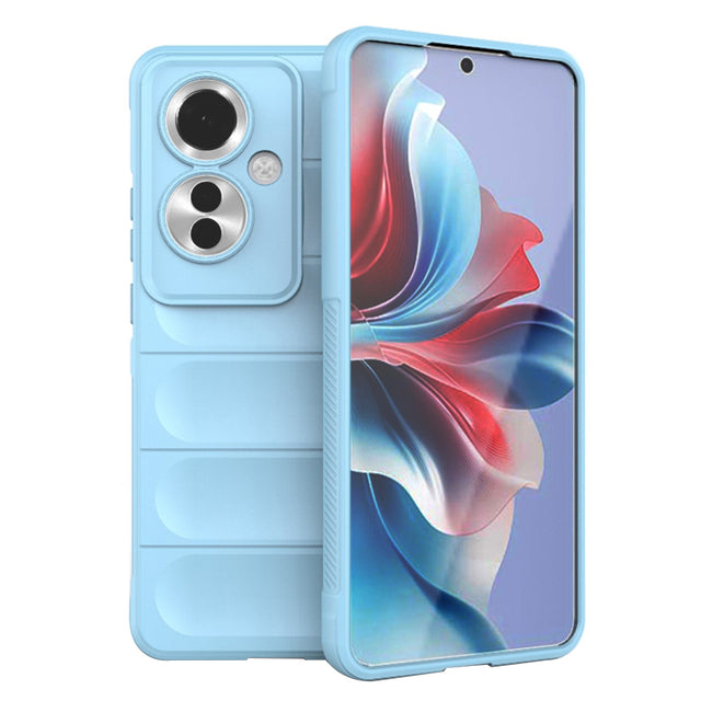 Husa de protectie Techsuit Magic Shield compatibil cu Oppo Reno11 F, Bleu