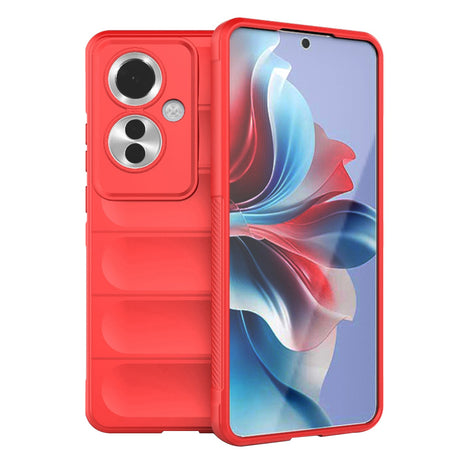 Husa de protectie Techsuit Magic Shield compatibil cu Oppo Reno11 F, Rosu