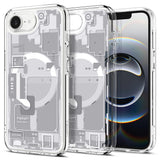 Husa de protectie Spigen Ultra Hybrid Zero One MagSafe (ACS09142) compatibil cu iPhone 16e / iPhone 17e, Alb