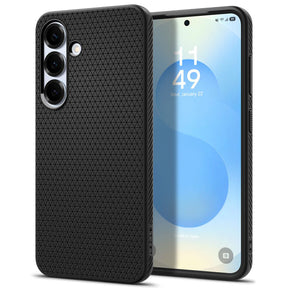 Husa de protectie Spigen Liquid Air (ACS09000) compatibil cu Samsung Galaxy S25, Negru Mat