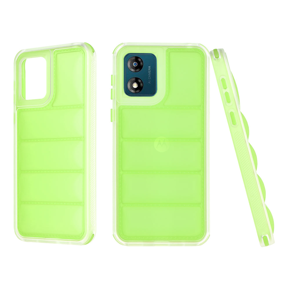 Husa de protectie Techsuit Wave Shield compatibil cu Motorola Moto E13, Verde