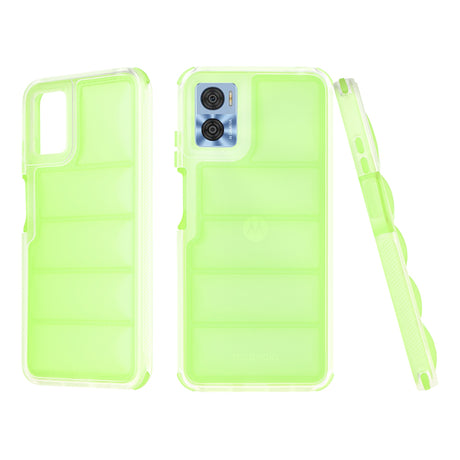 Husa de protectie Techsuit Wave Shield compatibil cu Motorola Moto E22 / Moto E22i, Verde