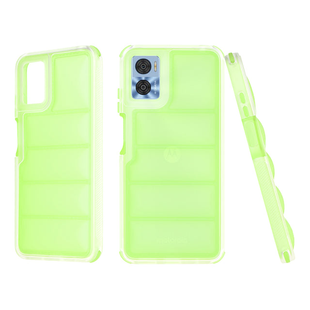Husa de protectie Techsuit Wave Shield compatibil cu Motorola Moto E22 / Moto E22i, Verde
