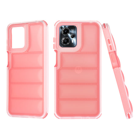 Husa de protectie Techsuit Wave Shield compatibil cu Motorola Moto G13 / G23 / G53, Rosu