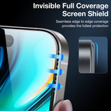 Folie de protectie Torras GlassGo Install Master Privacy compatibil cu iPhone 16, Negru