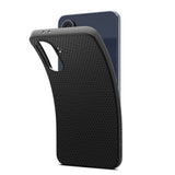 Husa de protectie Spigen Liquid Air (ACS09199) compatibil cu Samsung Galaxy A36 5G, Negru Mat