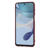 Husa de protectie Techsuit SoftFlex compatibil cu Motorola Moto G53, Plum Red