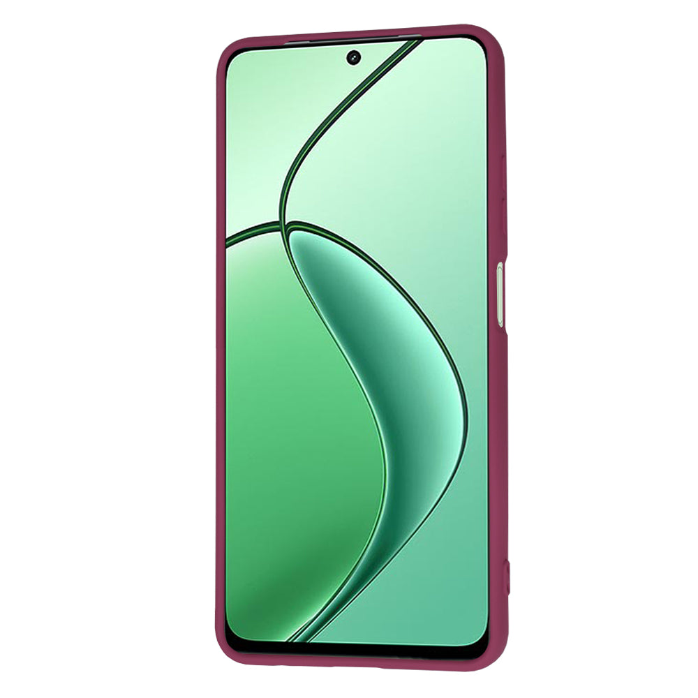 Husa de protectie Techsuit SoftFlex compatibil cu Realme 12 / 12x, Plum Red