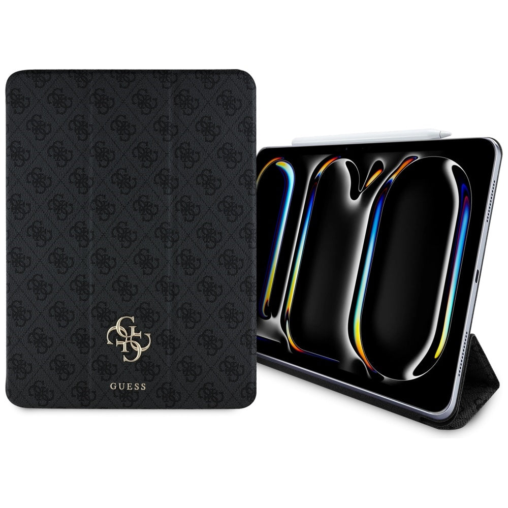 Husa de protectie tableta Guess Magnetic 4G Big Logo (GUFC13PM24PS4SGK) compatibil cu iPad Pro 13 (2024) / iPad Pro 13 (2025), Negru