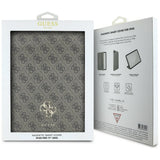 Husa de protectie tableta Guess Magnetic 4G Big Logo (GUFC11PM24PS4SGW) compatibil cu iPad Pro 11 (2024) / iPad Pro 11 (2025), Maro