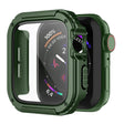 Folie de protectie smartwatch Lito Watch Armor 360 Case + Screen Protector compatibil cu Apple Watch 1 / 2 / 3 (42mm), Verde