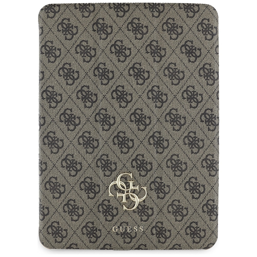 Husa de protectie tableta Guess Magnetic 4G Big Logo (GUFC11PM24PS4SGW) compatibil cu iPad Pro 11 (2024) / iPad Pro 11 (2025), Maro