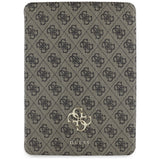 Husa de protectie tableta Guess Magnetic 4G Big Logo (GUFC11PM24PS4SGW) compatibil cu iPad Pro 11 (2024) / iPad Pro 11 (2025), Maro