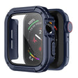Folie de protectie smartwatch Lito Watch Armor 360 Case + Screen Protector compatibil cu Apple Watch 1 / 2 / 3 (38mm), Albastru