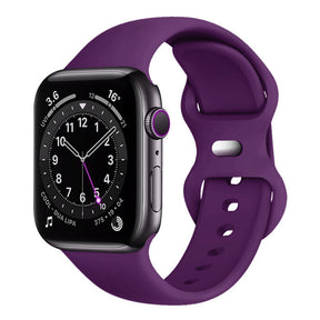 Curea smartwatch Techsuit Watchband (W031) compatibil cu Apple Watch 1/2/3/4/5/6/7/8/9/10/11/SE/SE 2/SE 3/Ultra/2/3 (42/44/45/46/49mm), Mov Inchis