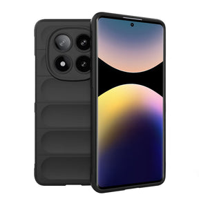 Husa de protectie Techsuit Magic Shield compatibil cu Xiaomi Redmi Note 14 Pro 4G, Negru