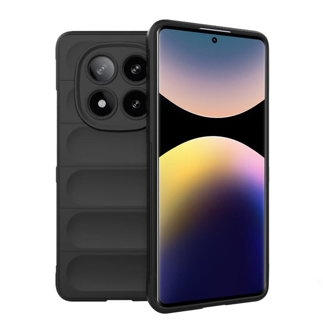 Husa de protectie Techsuit Magic Shield compatibil cu Xiaomi Redmi Note 14 Pro 4G, Negru