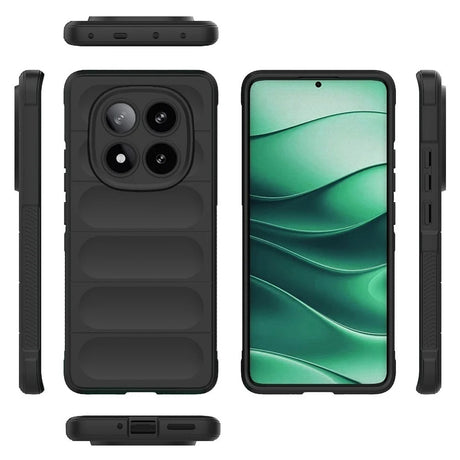 Husa de protectie Techsuit Magic Shield compatibil cu Xiaomi Redmi Note 14 Pro 4G, Negru