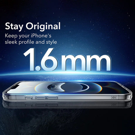 Husa de protectie ESR Classic Hybrid HaloLock compatibil cu iPhone 16e / iPhone 17e, Transparent