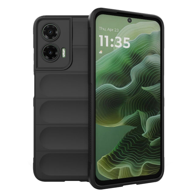 Husa de protectie Techsuit Magic Shield compatibil cu Motorola Moto G35, Negru