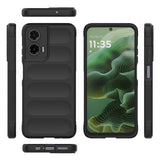 Husa de protectie Techsuit Magic Shield compatibil cu Motorola Moto G35, Negru