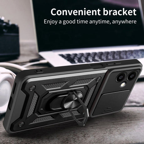 Husa de protectie Techsuit CamShield Series compatibil cu Samsung Galaxy S25 Edge, Albastru