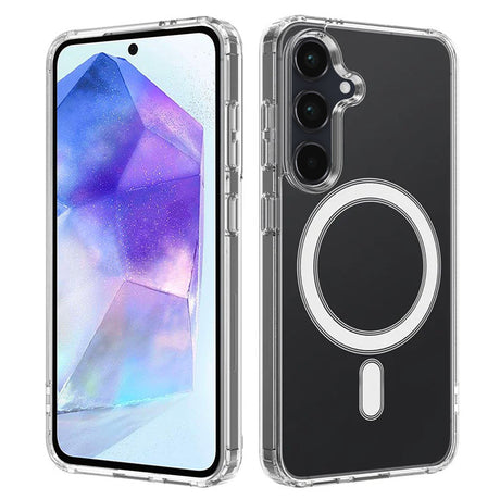 Husa de protectie Techsuit MagSafe Pro compatibil cu Samsung Galaxy A55 5G, Transparent