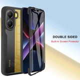 Folie de protectie Techsuit ColorVerse 360 Series + compatibil cu Xiaomi Poco X7 Pro, Mov