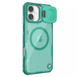 Husa de protectie Nillkin Iceblade Prop Magnetic (without Camera Cutout) compatibil cu iPhone 16 Plus, Verde