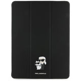 Husa de protectie tableta Karl Lagerfeld Saffiano Magnetic Karl &Choupette (KLFC13RM24SAKCK) compatibil cu iPad Air 13 (2024 / 2025 / 2026), Negru