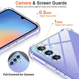 Husa de protectie Techsuit Shockproof Clear Silicone compatibil cu Realme C75, Transparent