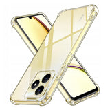 Husa de protectie Techsuit Shockproof Clear Silicone compatibil cu Realme C51 / Note 50, Transparent