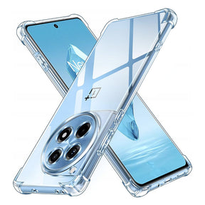 Husa de protectie Techsuit Shockproof Clear Silicone compatibil cu OnePlus 12R, Transparent