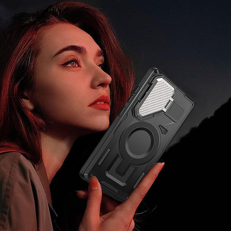 Husa de protectie Techsuit CamVault MagSafe compatibil cu Samsung Galaxy A05, Negru