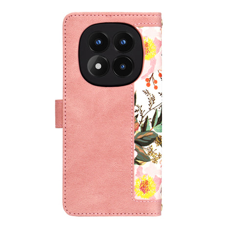 Husa de protectie Techsuit FlipCraft compatibil cu Xiaomi Redmi Note 14 Pro 4G, Sweetheart Pink