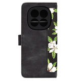 Husa de protectie Techsuit FlipCraft compatibil cu Xiaomi Redmi Note 14 Pro 4G, Flowers of the Dawn