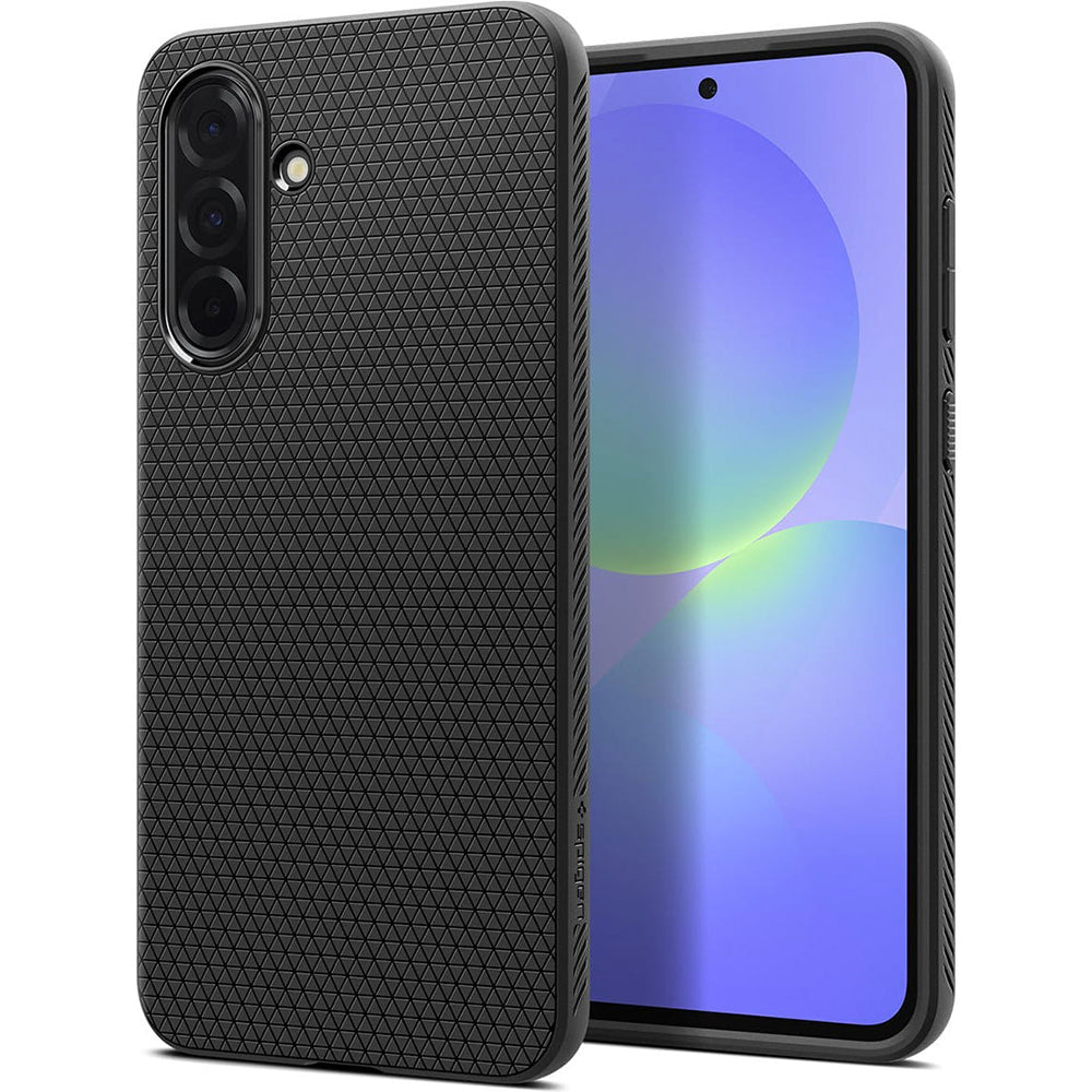 Husa de protectie Spigen Liquid Air (ACS09199) compatibil cu Samsung Galaxy A36 5G, Negru Mat