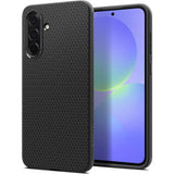 Husa de protectie Spigen Liquid Air (ACS09199) compatibil cu Samsung Galaxy A36 5G, Negru Mat