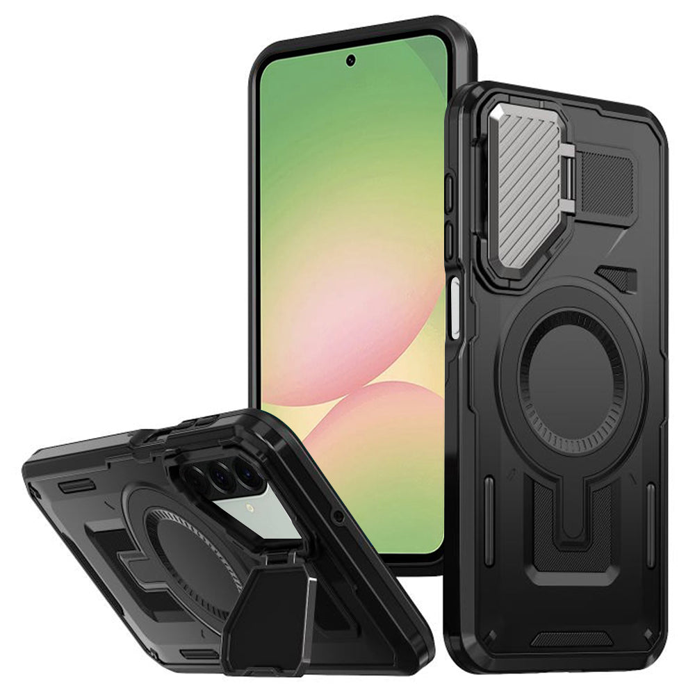 Husa de protectie Techsuit CamVault MagSafe compatibil cu Samsung Galaxy A56 5G, Negru