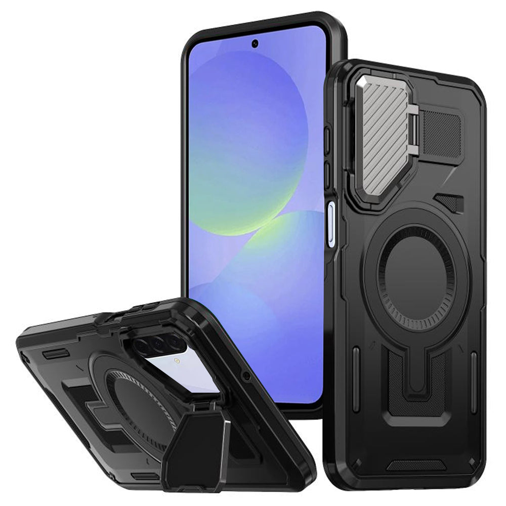 Husa de protectie Techsuit CamVault MagSafe compatibil cu Samsung Galaxy A36 5G, Negru