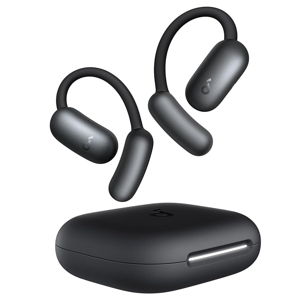 Casti Anker SoundCore AeroFit 2 (A3874G11), for Sport, with Microphone, Bluetooth, Waterproof, Hi-Res, Negru