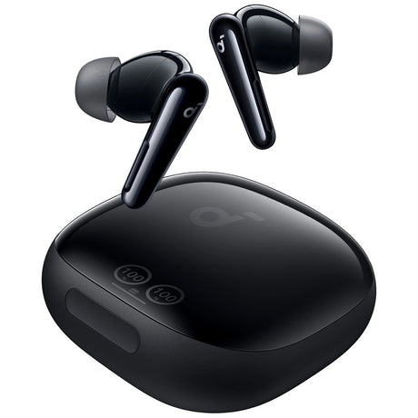 Casti Anker SoundCore Liberty 4 Pro NC (A3954GF1), Bluetooth 5.3, ANC, Hi-Res Sound, LDAC, TWS, Glossy Black