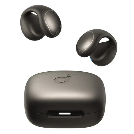 Casti Anker SoundCore C40i (A3331GZ1), Bluetooth 5.4, with Microphone, Open-Ear, Multipoint, Clip-On, Negru