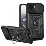 Husa de protectie Techsuit CamShield Series compatibil cu iPhone 16e / iPhone 17e, Negru