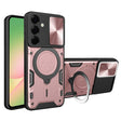 Husa de protectie Techsuit CamGuard Pro compatibil cu Samsung Galaxy A56 5G, Roz Auriu