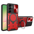 Husa de protectie Techsuit CamGuard Pro compatibil cu Samsung Galaxy A56 5G, Rosu